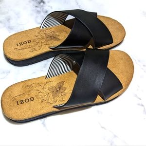 Izod Scandals / Slip On Shoes / Crisscross Slide On Shoe